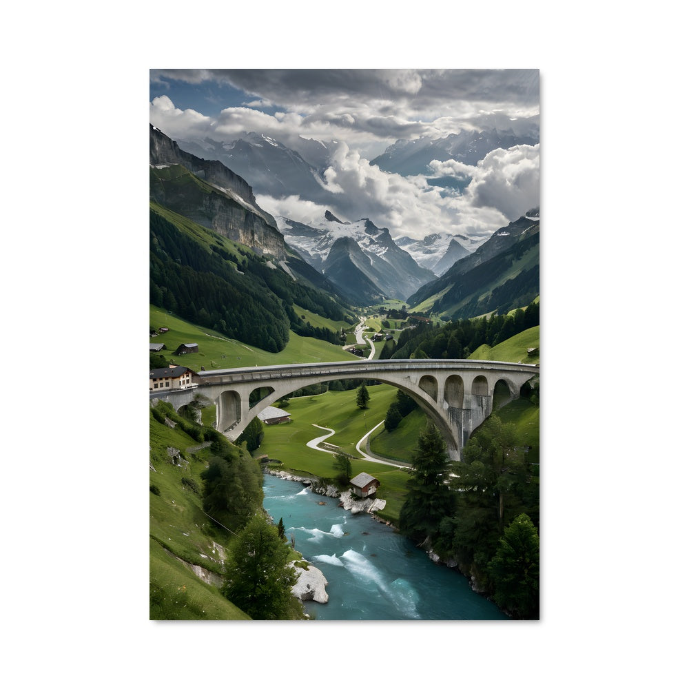 Poster Pont d'Émeraude