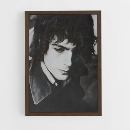 ap-syd barrett-7 cadre Bois foncé