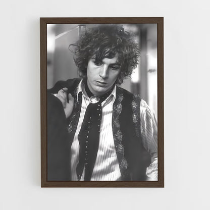 ap-syd barrett-8 cadre Bois foncé