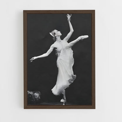 ap-sylvie guillem-1 cadre Bois foncé