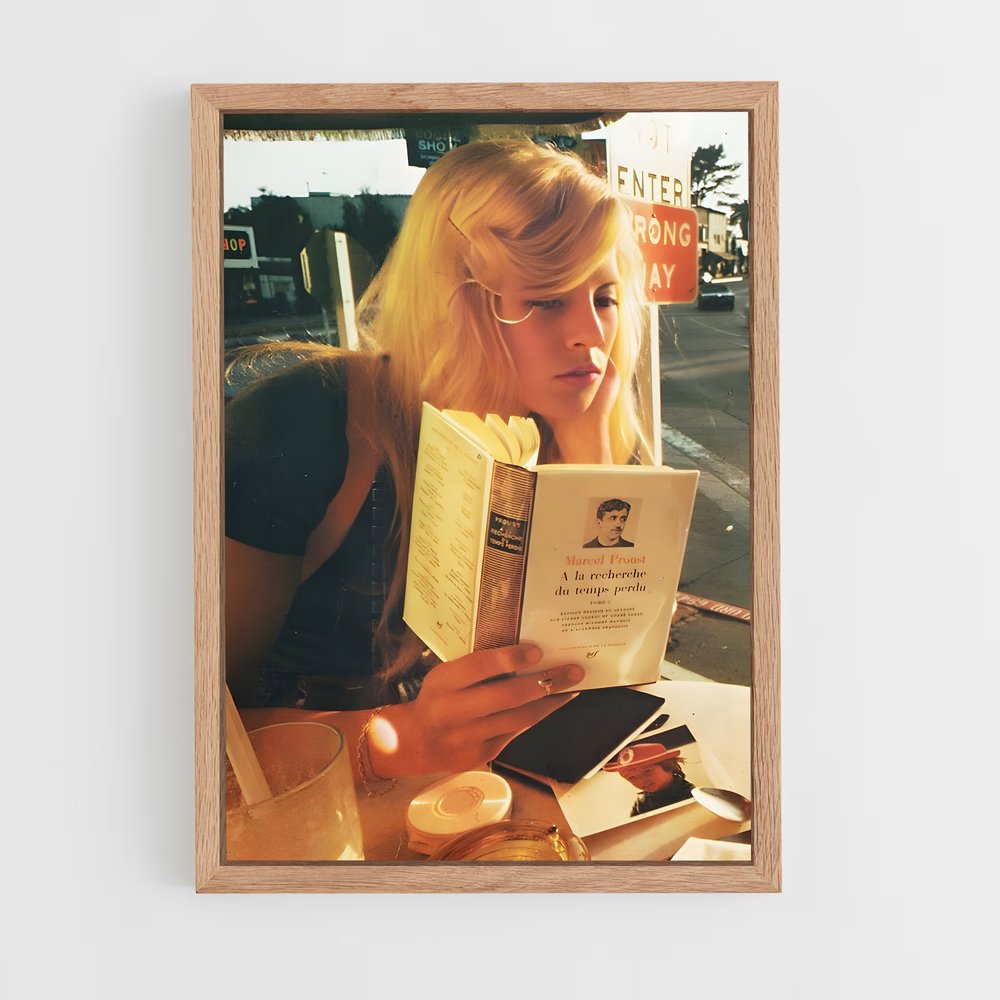ap-sylvie vartan-1 cadre Bois clair