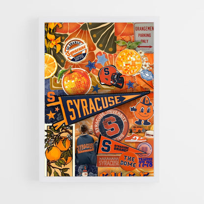 ap-syracuse orange-1 cadre Blanc