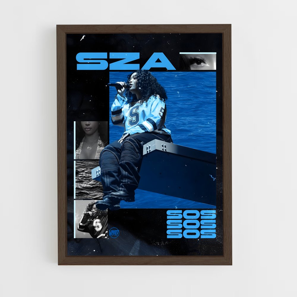 ap-sza-5 cadre Bois foncé