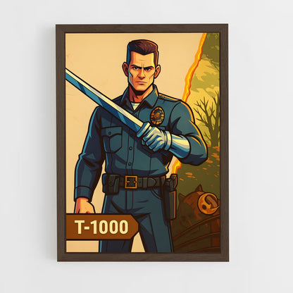 ap-t-1000-8 cadre Bois foncé