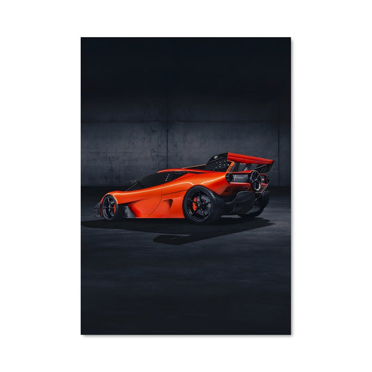 Poster Orange en Ténèbres