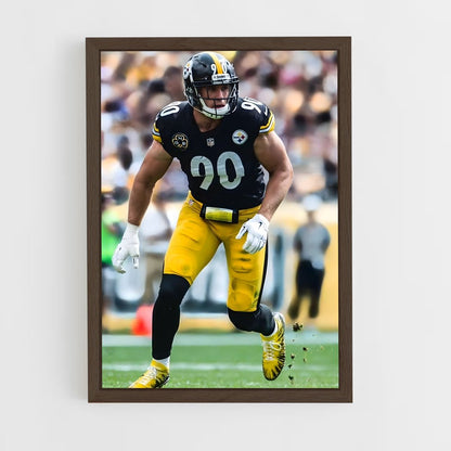 ap-t.j. watt-1 cadre Bois foncé