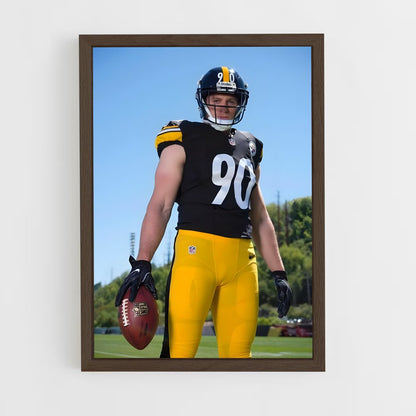 ap-t.j. watt-5 cadre Bois foncé