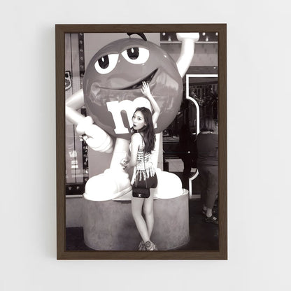 ap-taeyeon-2 cadre Bois foncé