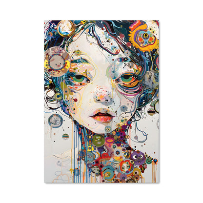 Poster Femme Arc-en-Ciel