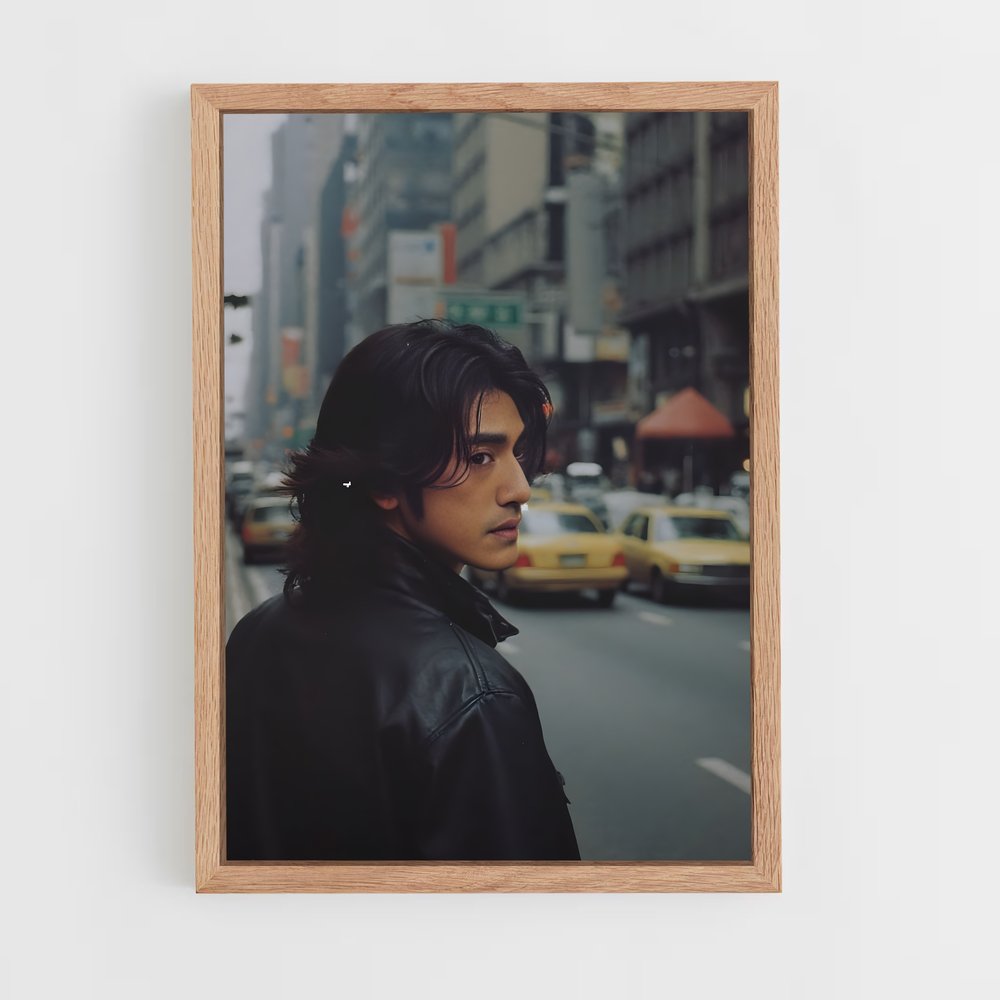 ap-takeshi kaneshiro-2 cadre Bois clair