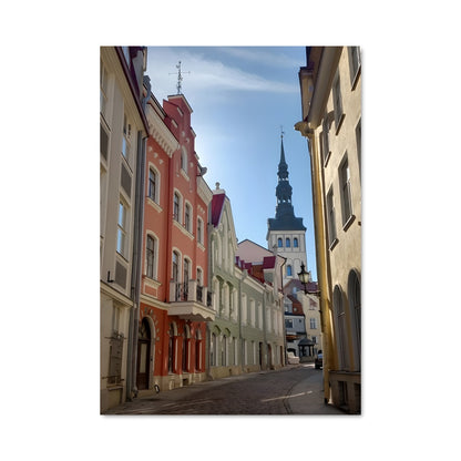Poster Horloge de Tallinn