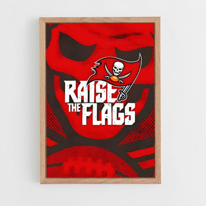 ap-tampa bay buccaneers-2 cadre Bois clair