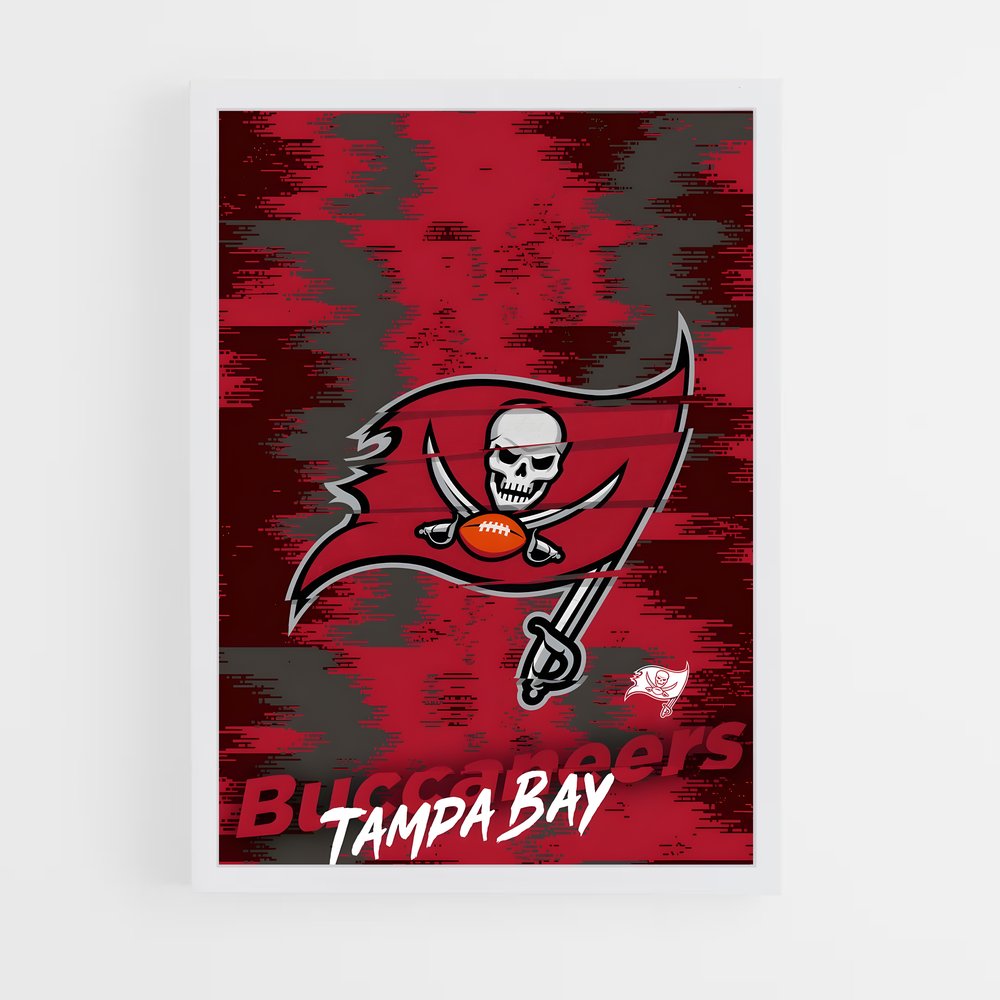 ap-tampa bay buccaneers-6 cadre Blanc
