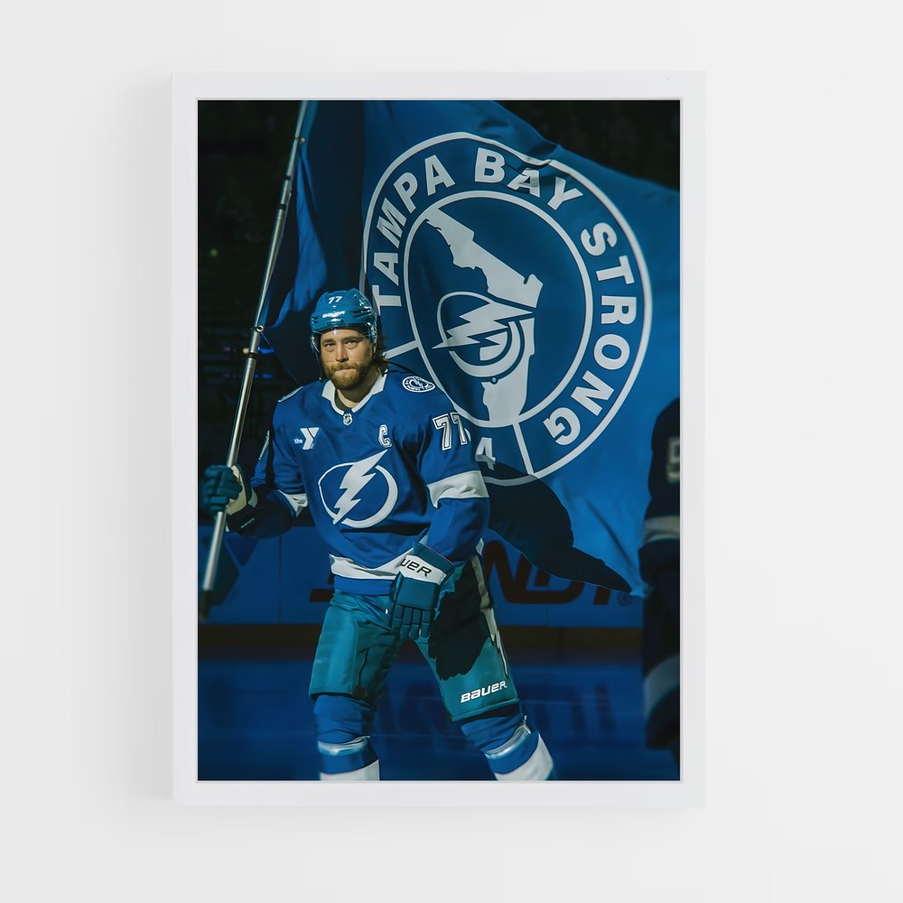 ap-tampa bay lightning-1 cadre Blanc