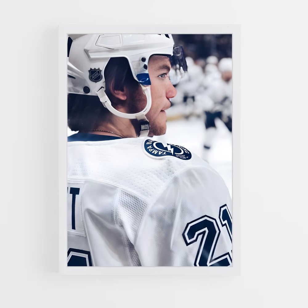 ap-tampa bay lightning-10 cadre Blanc