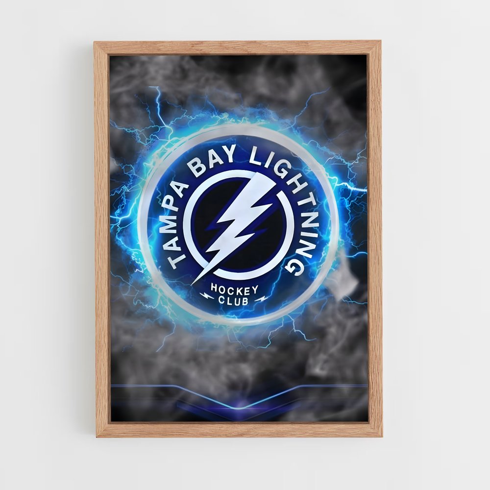 ap-tampa bay lightning-5 cadre Bois clair