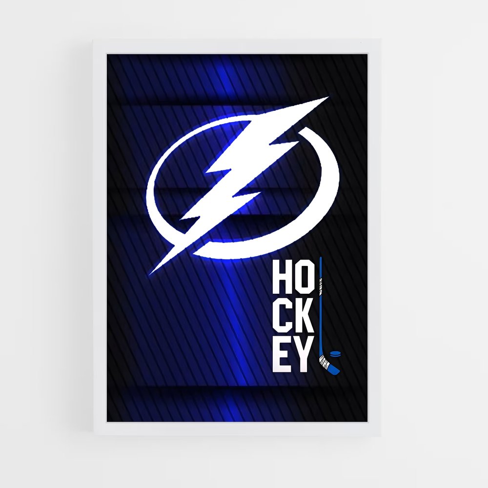 ap-tampa bay lightning-6 cadre Blanc
