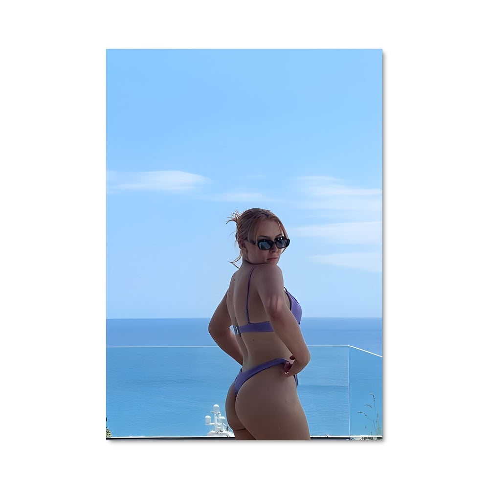 Poster Balcon ensoleillé