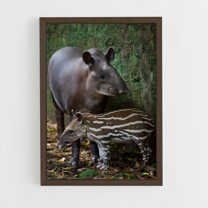 ap-tapir-1 cadre Bois foncé