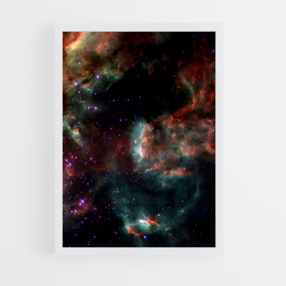 ap-tarantula nebula-2 cadre Blanc
