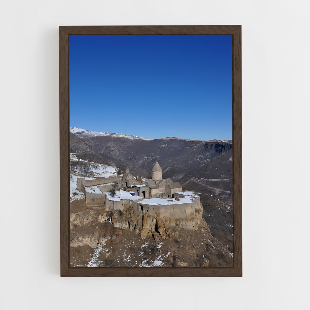 ap-tatev monastery-5 cadre Bois foncé