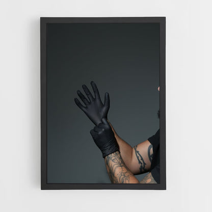 ap-tattoo artist-2 cadre Noir