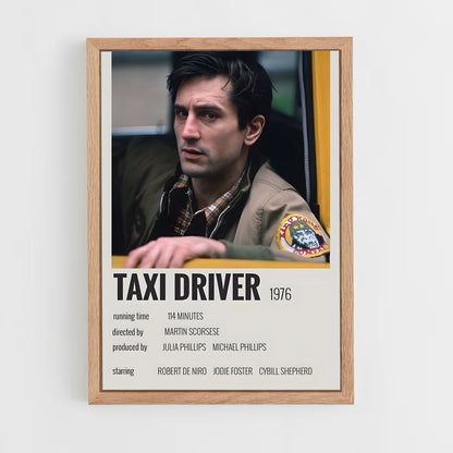 ap-taxi driver-2 cadre Bois clair