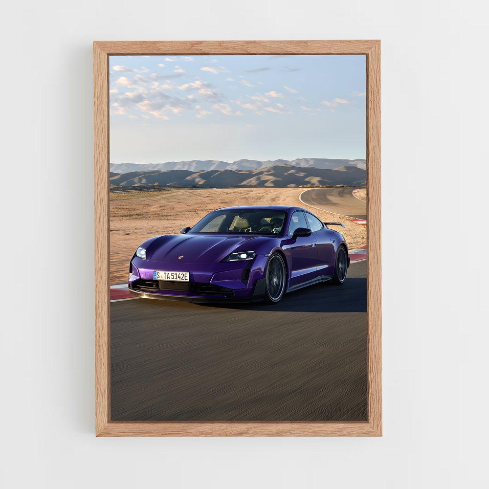 ap-taycan turbo gt-1 cadre Bois clair