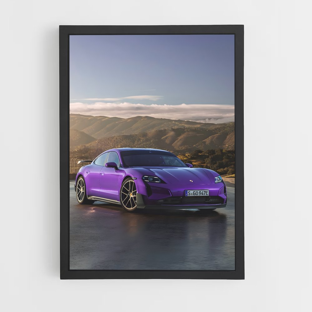 ap-taycan turbo gt-3 cadre Noir