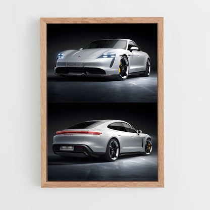 ap-taycan turbo s-1 cadre Bois clair