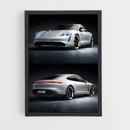 ap-taycan turbo s-1 cadre Noir