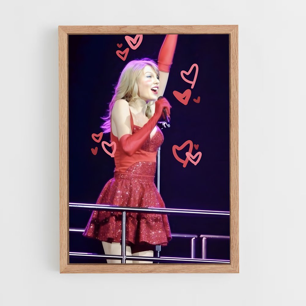 ap-taylor swift-13 cadre Bois clair
