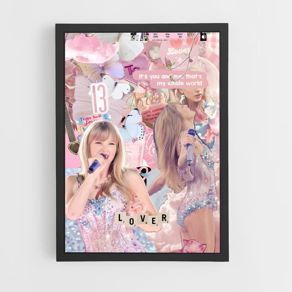 ap-taylor swift-8 cadre Noir