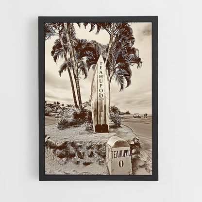ap-teahupoo tahiti-3 cadre Noir