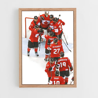 ap-team canada hockey-1 cadre Bois clair