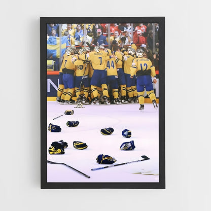 ap-team sweden hockey-1 cadre Noir