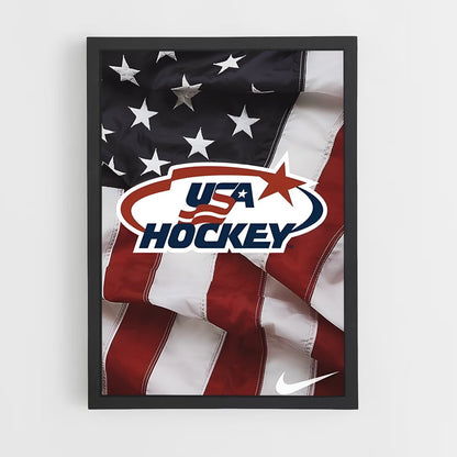 ap-team usa hockey-1 cadre Noir