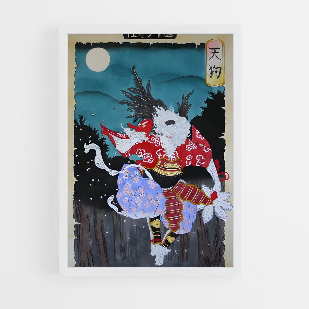 ap-tengu-6 cadre Blanc