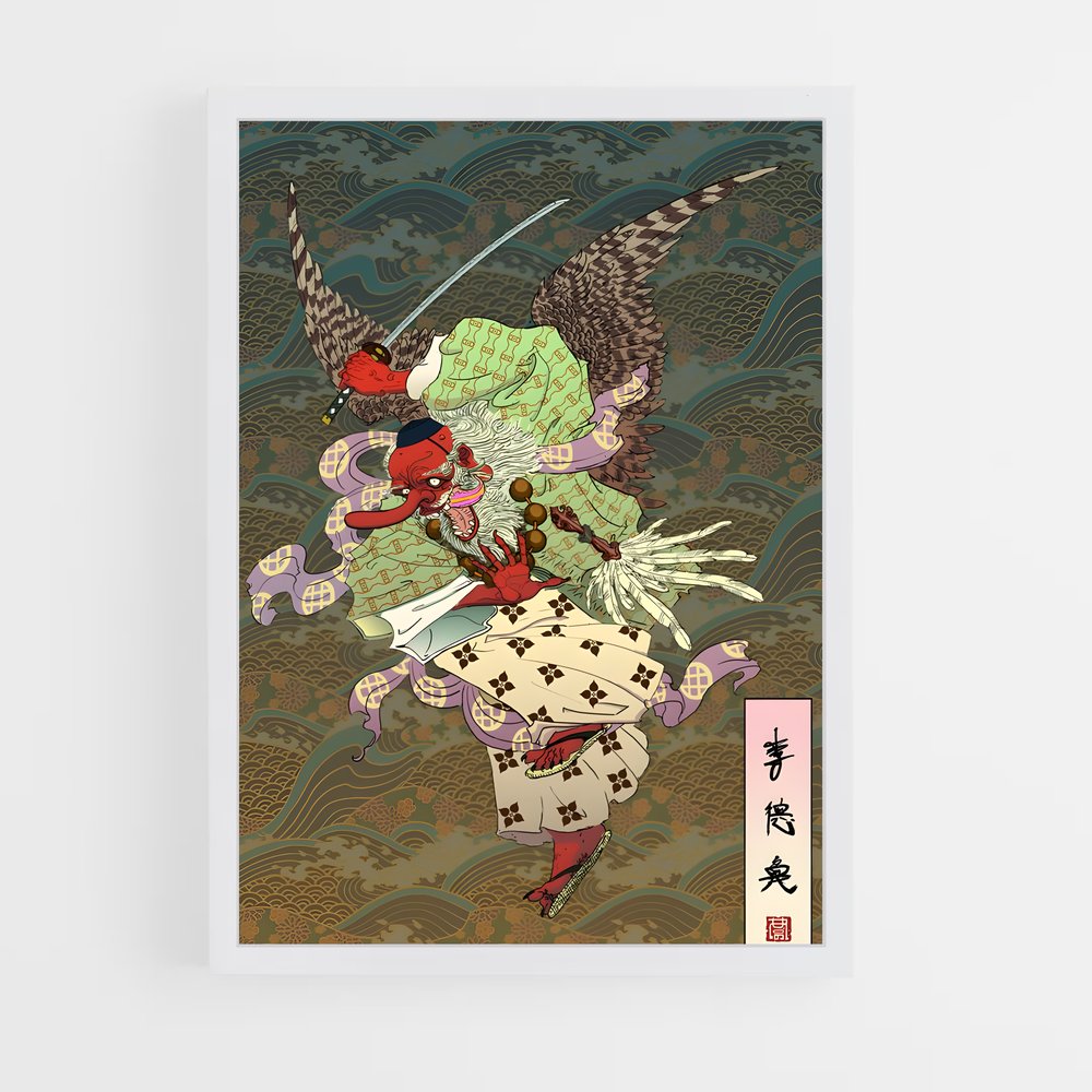 ap-tengu-8 cadre Blanc
