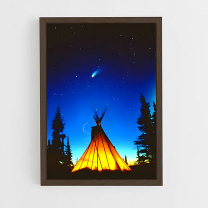 ap-tepee-1 cadre Bois foncé