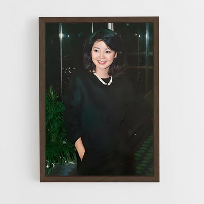ap-teresa teng-5 cadre Bois foncé