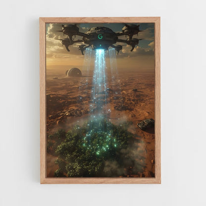 ap-terraform-1 cadre Bois clair