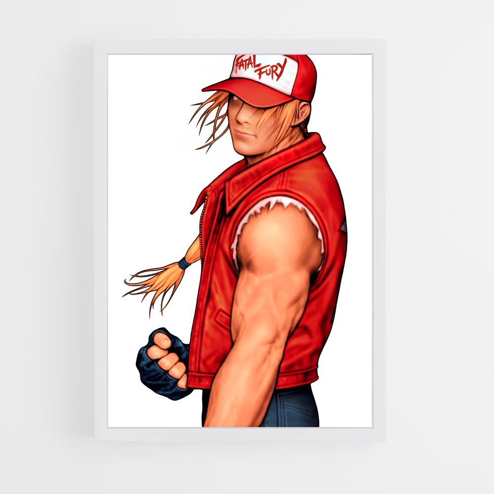 ap-terry bogard-3 cadre Blanc
