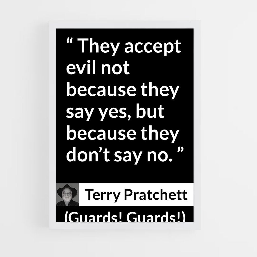 ap-terry pratchett-3 cadre Blanc