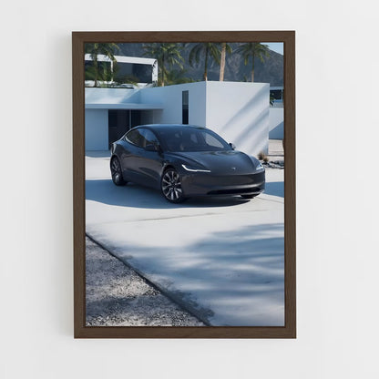 ap-tesla-5 cadre Bois foncé