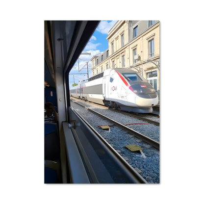Poster Tgv france 81260