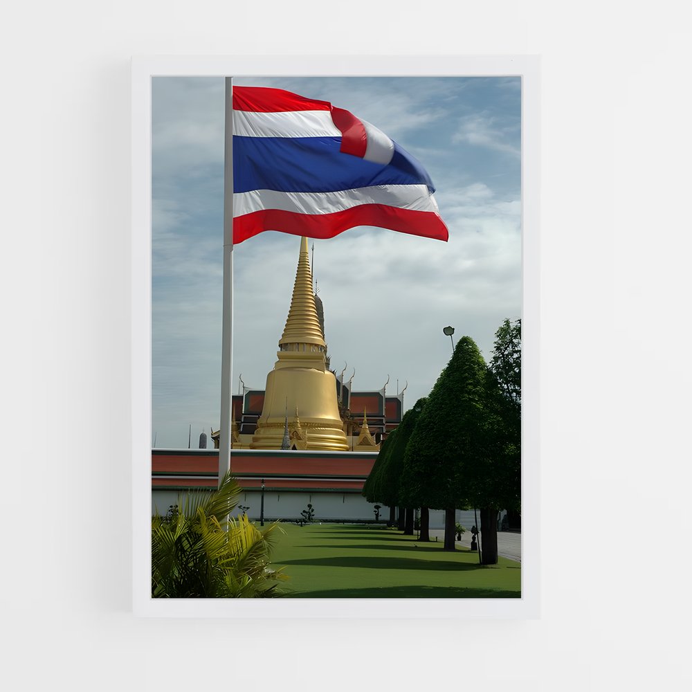 ap-thailand flag-3 cadre Blanc