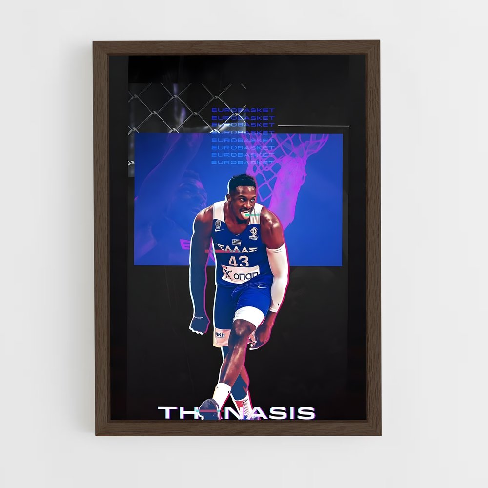 ap-thanasis antetokounmpo-1 cadre Bois foncé
