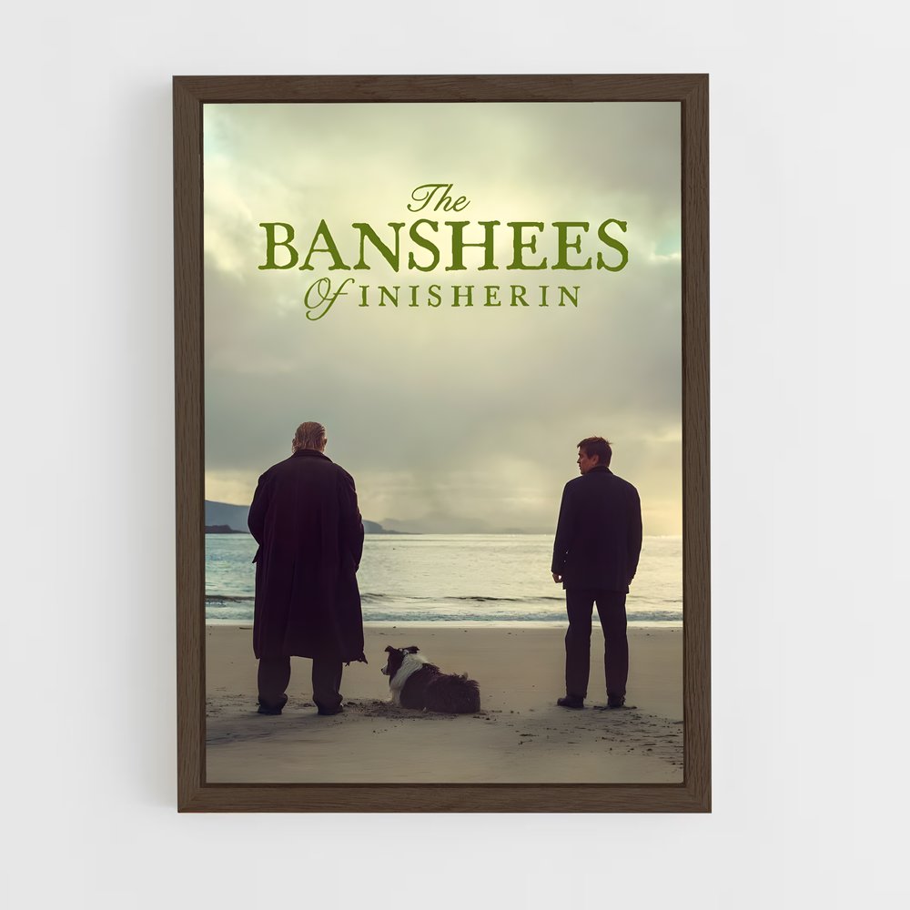ap-the banshees of inisherin-1 cadre Bois foncé