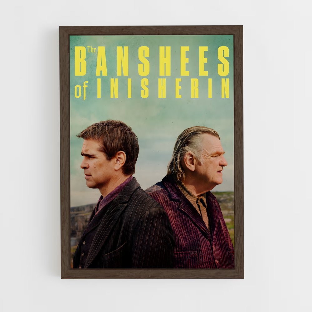 ap-the banshees of inisherin-2 cadre Bois foncé